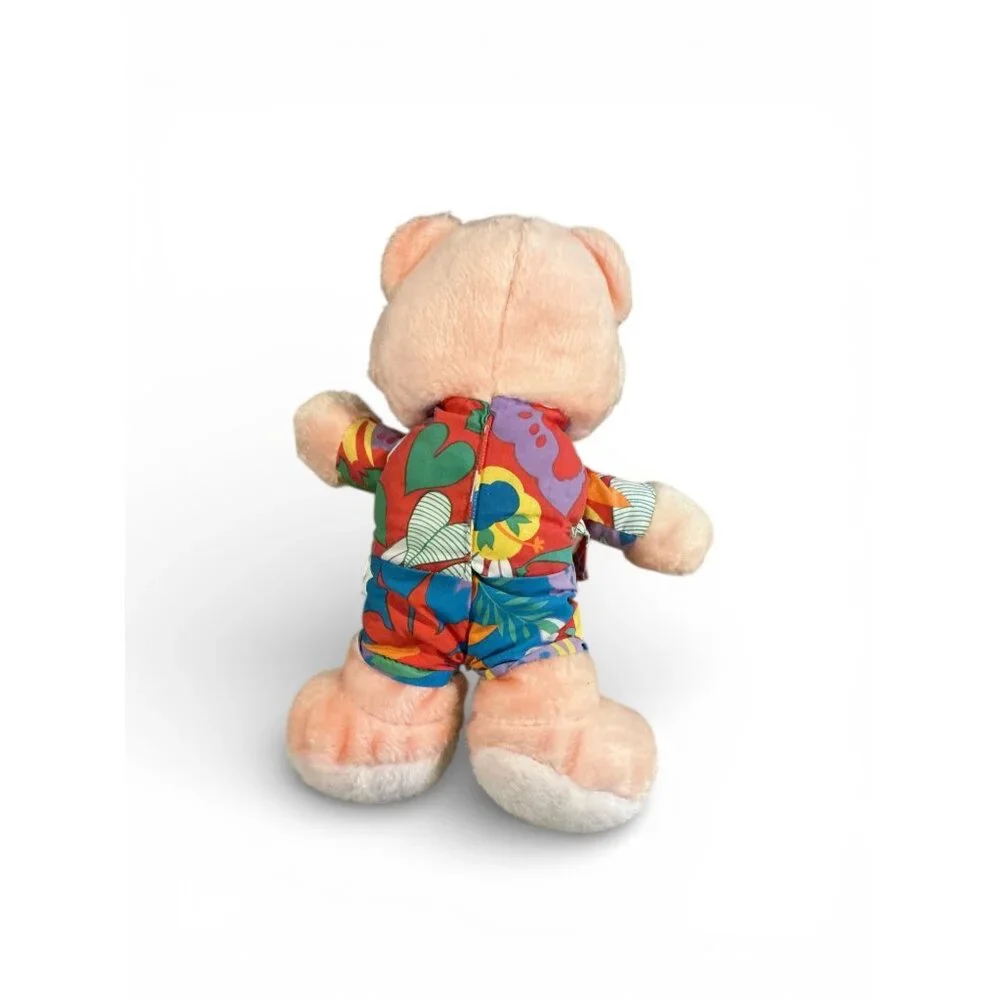 Vintage 1990s Dan Brechner Hawaiian Shirt Teddy Bear Plush Toy‎ 16